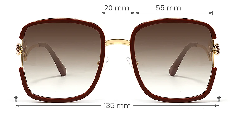 Saoirse burgundy   Plastic  Sunglasses, size view