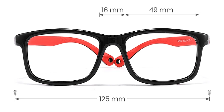 Penn black   Plastic  Eyeglasses, size view