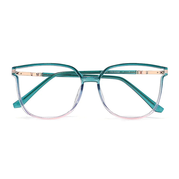 Emerald green eyeglasses top