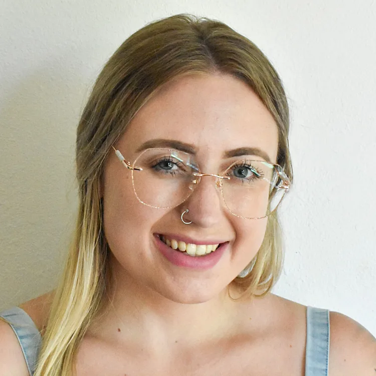 Gold metal eyeglass frames on sale
