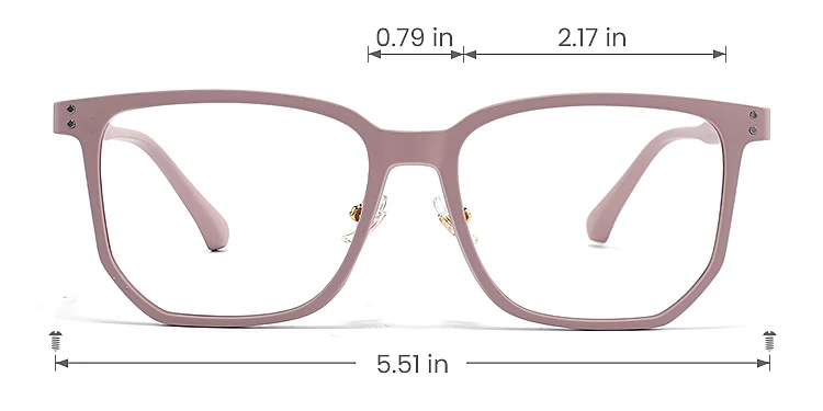 Picus pink   Plastic  Eyeglasses, size view