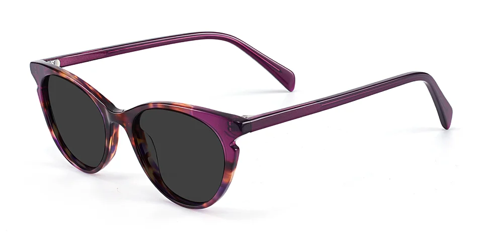 Pennie purple tortoise   Acetate  Sunglasses