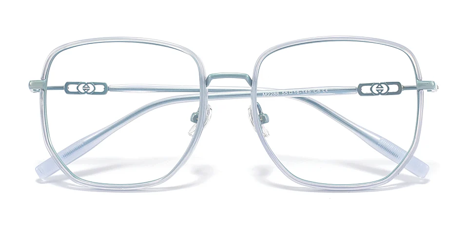 Charlie clear blue   Plastic  Eyeglasses