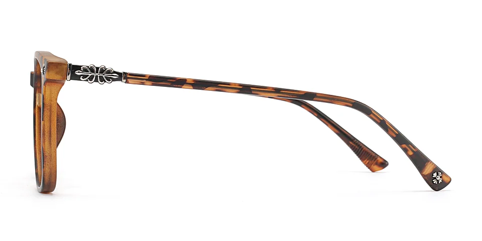 Suellen warm tortoise   Plastic  Eyeglasses