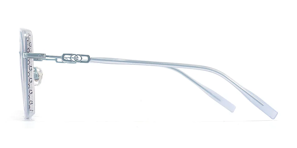 Charlie clear blue   Plastic  Eyeglasses