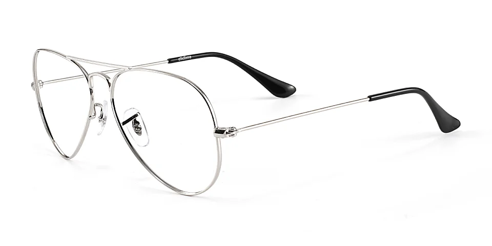 Air silver   Metal  Eyeglasses