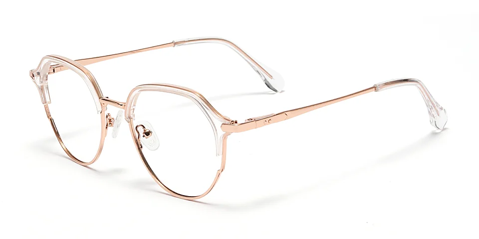 Kori rose gold   Metal  Eyeglasses