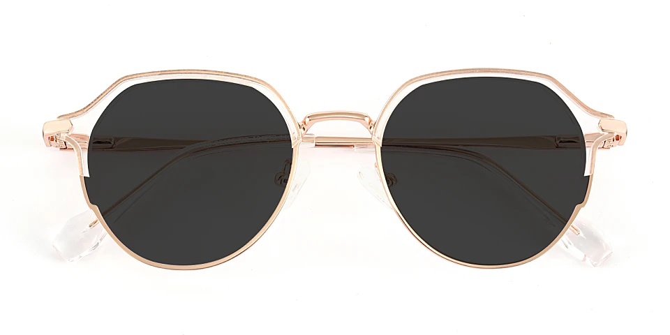 Kori rose gold   Metal  Sunglasses