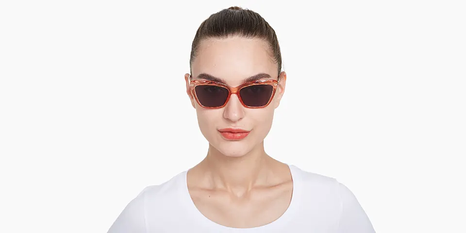 Esther orange   TR90  Sunglasses