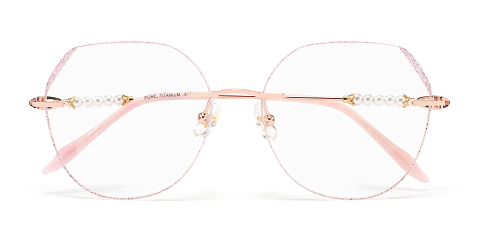 Fauna rose gold pink   Titanium  Eyeglasses