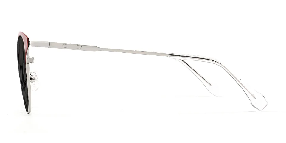 Maggie red   Metal  Sunglasses