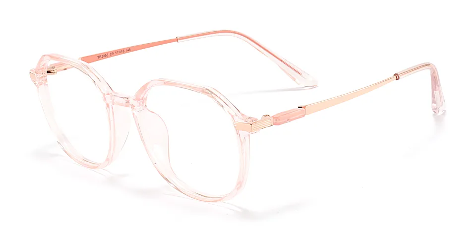 Joan clear pink   TR90  Eyeglasses