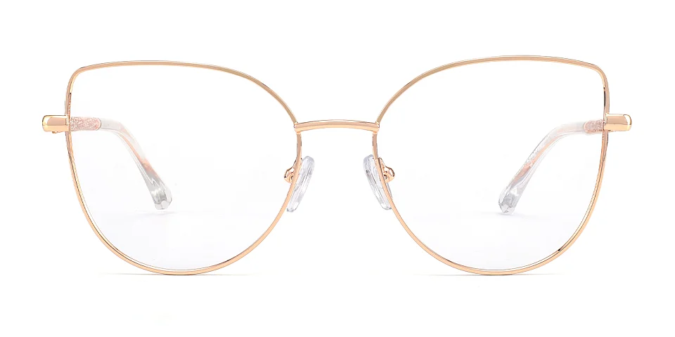 Halo gold   Metal  Eyeglasses