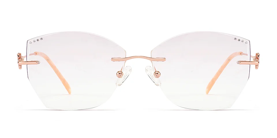 Barbieri rose gold   Metal  Sunglasses