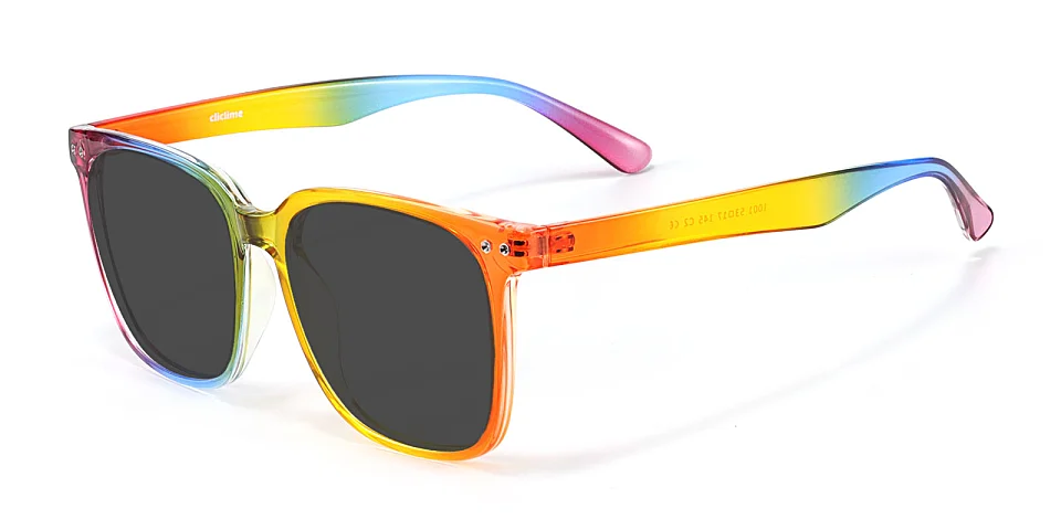 Sunday rainbow   Plastic  Sunglasses
