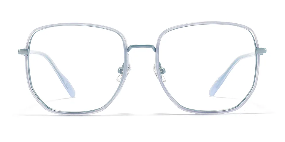 Charlie clear blue   Plastic  Eyeglasses