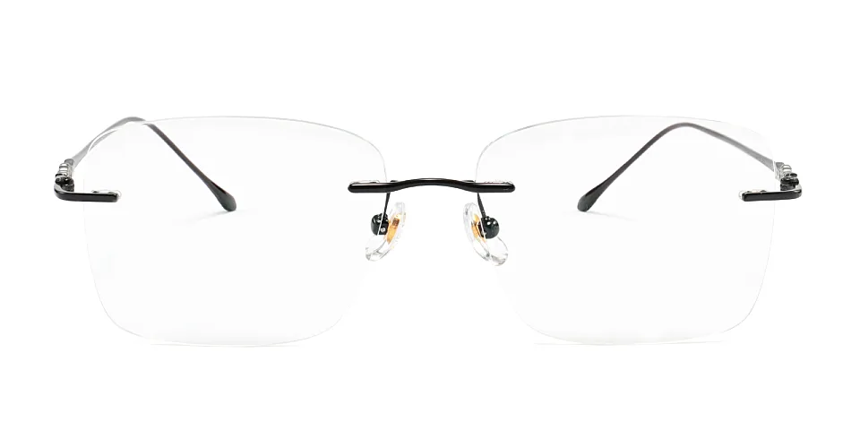 Mike black   Titanium  Eyeglasses