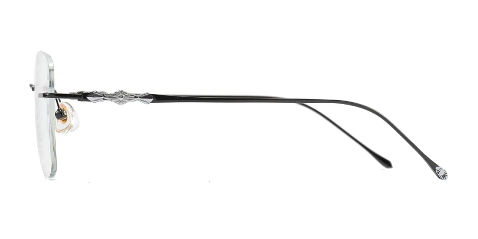 Mike black   Titanium  Eyeglasses