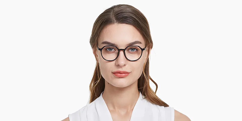 Erin black   Plastic  Eyeglasses