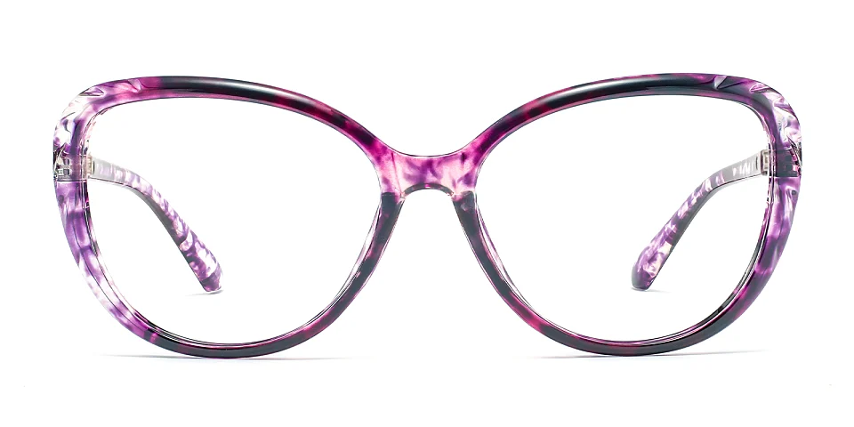 Kelley purple tortoise   Plastic  Eyeglasses