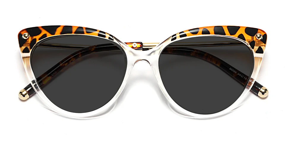 June clear yellow tortoise   TR90  Sunglasses