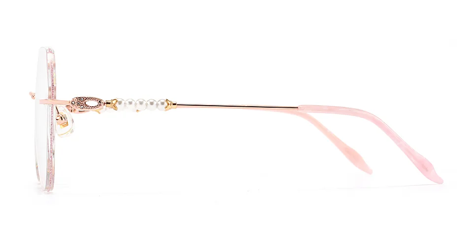 Fauna rose gold pink   Titanium  Eyeglasses