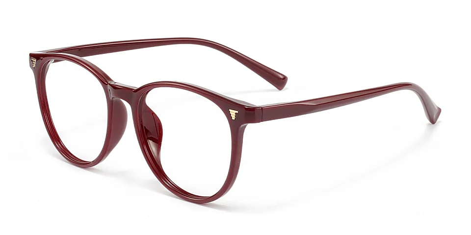 Carry burgundy   Plastic  Eyeglasses