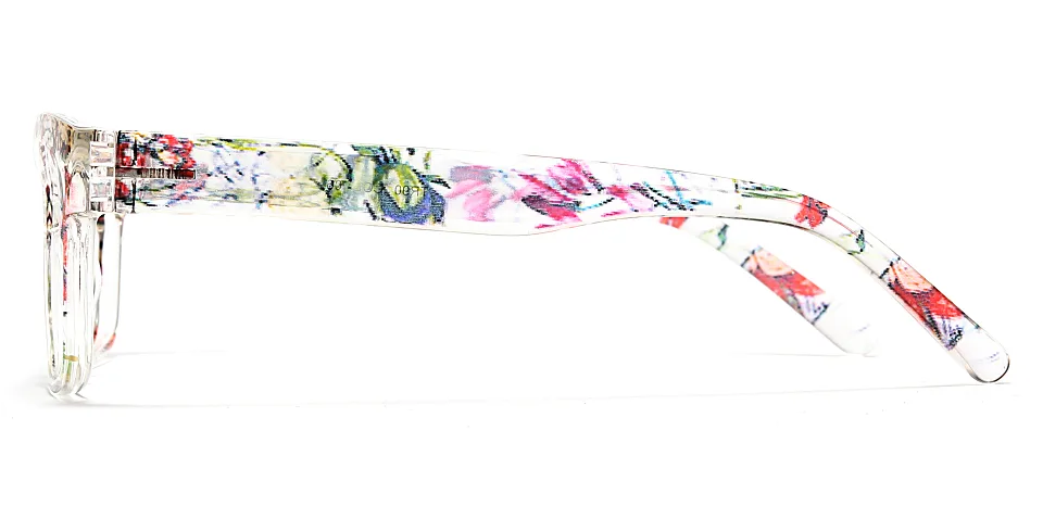 Greer clear floral   TR90  Eyeglasses