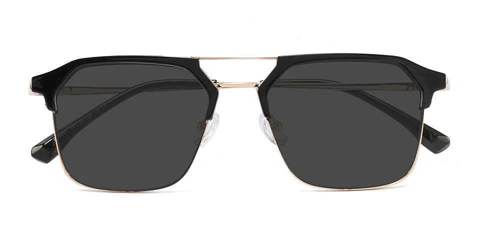 Kiki black gold   Plastic  Sunglasses