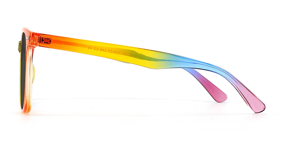 Sunday rainbow   Plastic  Sunglasses