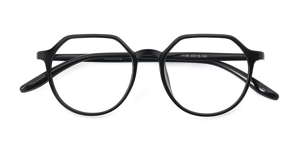 Erin black   Plastic  Eyeglasses