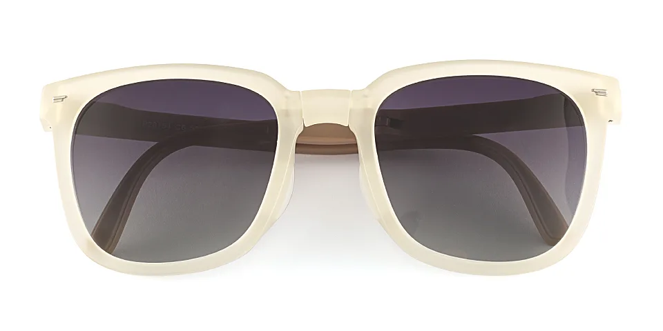 Fold white   Plastic  Sunglasses