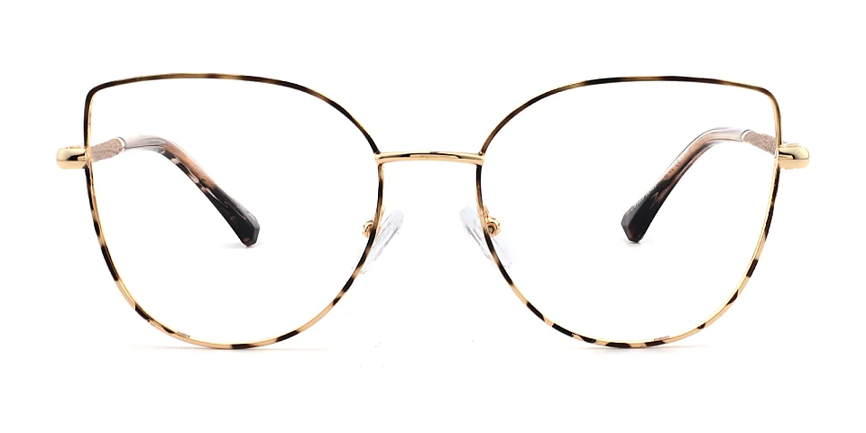Halo warm tortoise   Metal  Eyeglasses
