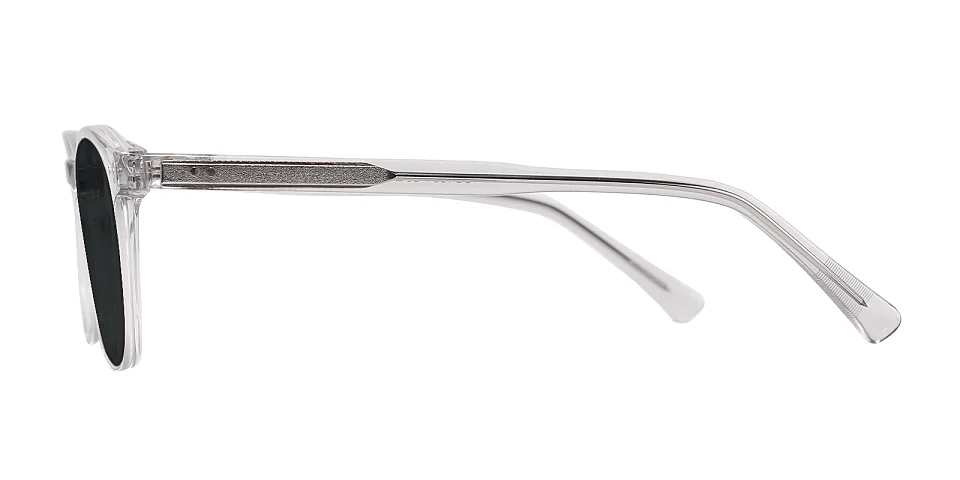 Selena clear grey   Plastic  Sunglasses