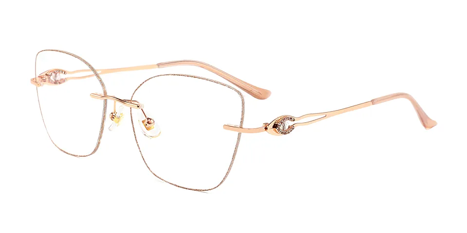 Voltair rose gold   Titanium  Eyeglasses
