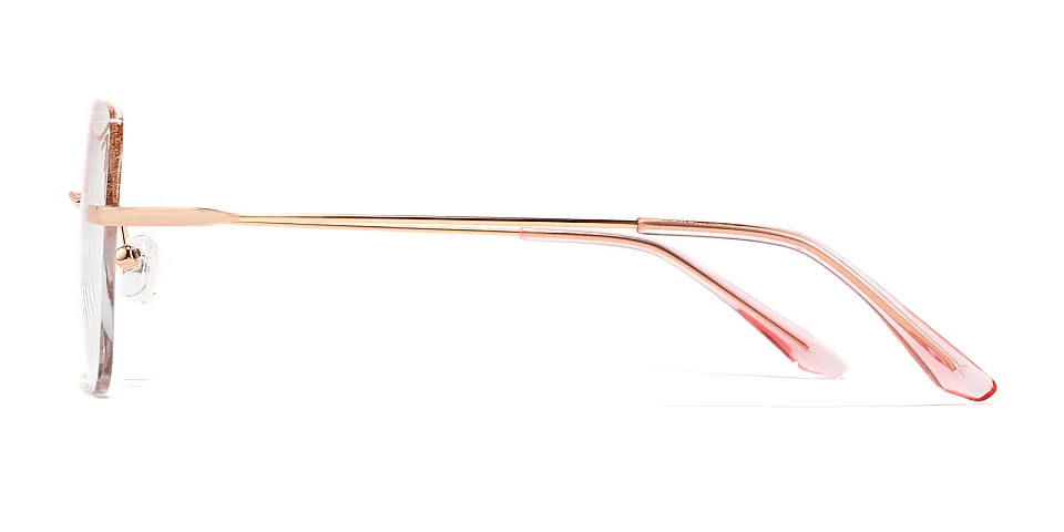 Bliss rose gold   Metal  Eyeglasses