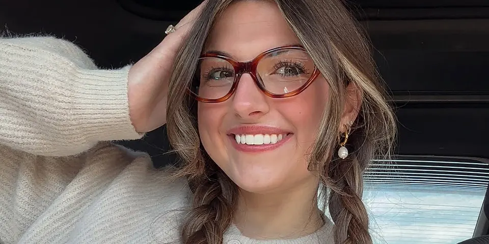 Stitch warm tortoise   Acetate  Eyeglasses