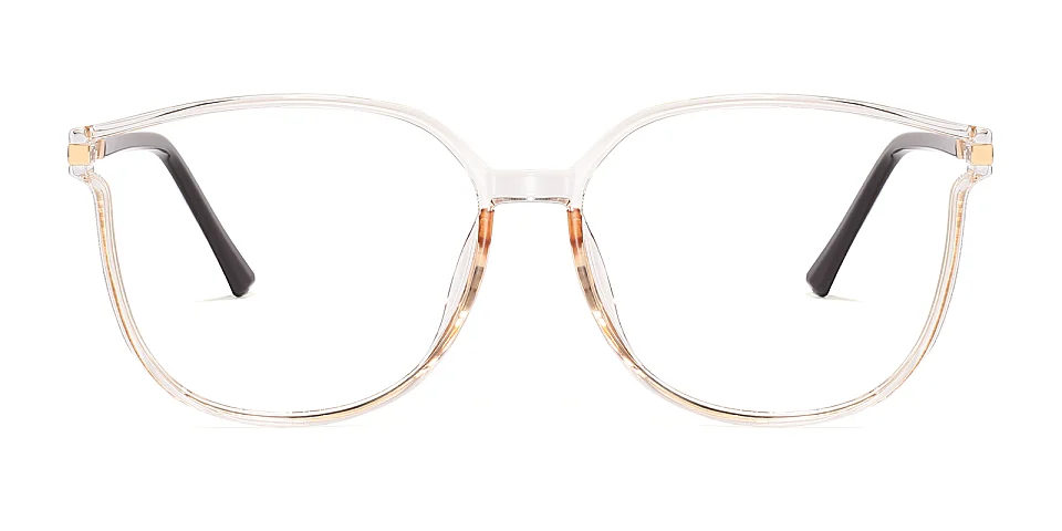 Aysun clear champagne   Plastic  Eyeglasses