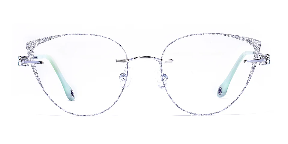 Issa silver   Metal  Eyeglasses