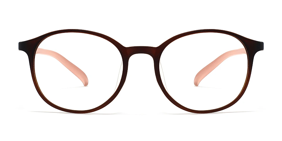 Mika brown pink   Plastic  Eyeglasses