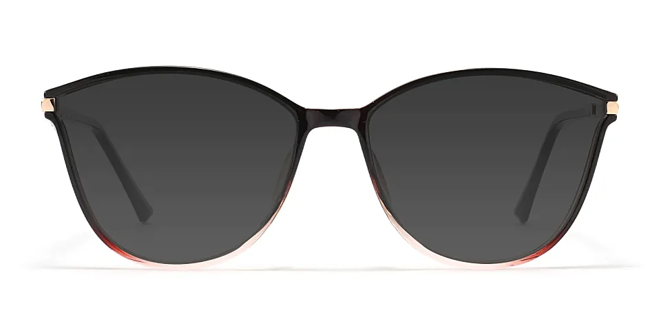 Darleen black pink   Plastic  Sunglasses