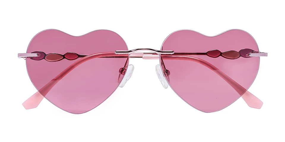 Loving rose gold   Metal  Sunglasses