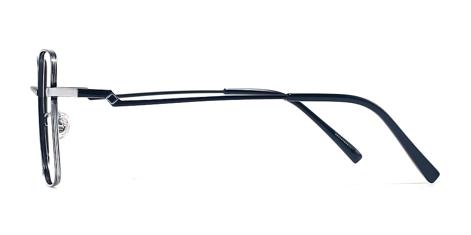 Dalia black silver   Metal  Eyeglasses