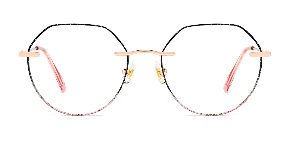 Alaia black pink   Metal  Eyeglasses