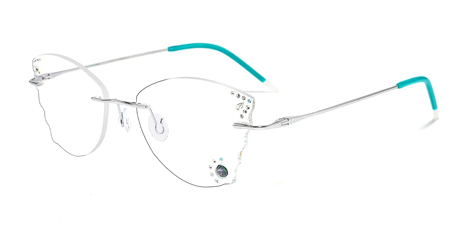 Livia silver   Titanium  Eyeglasses