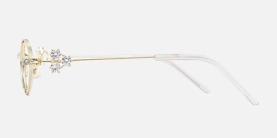Lorena gold   Metal  Eyeglasses