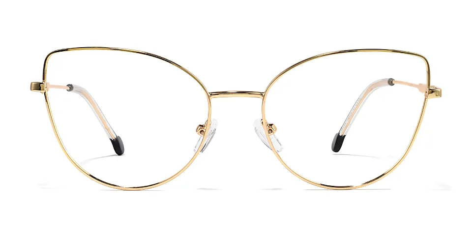 Piia gold   Metal  Eyeglasses
