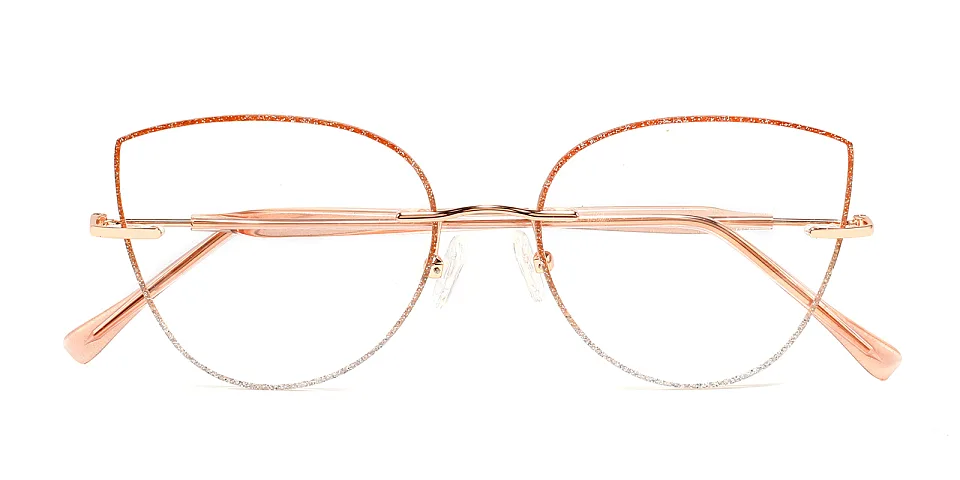 Athena pink silver   Metal  Eyeglasses