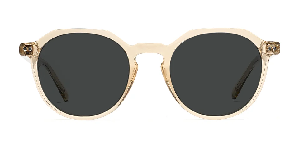 Chrissie champagne   Plastic  Sunglasses