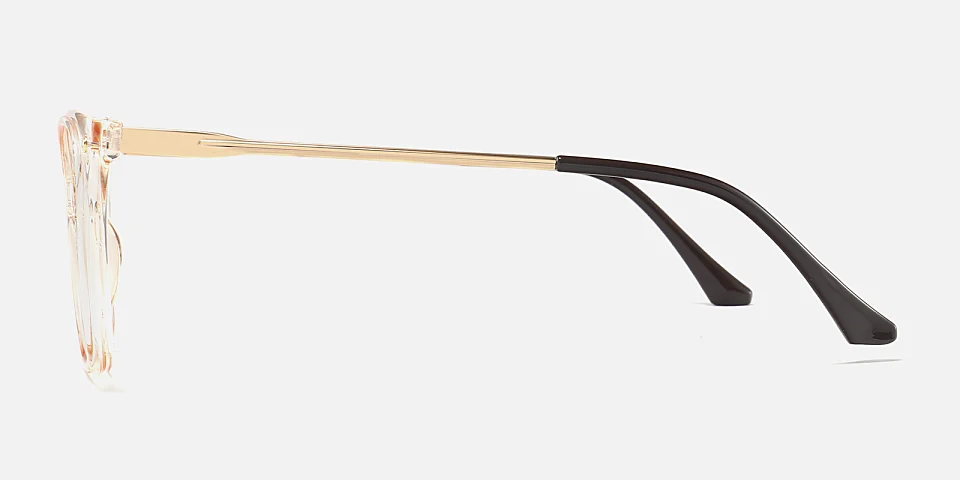 Evetta champagne   Plastic  Eyeglasses